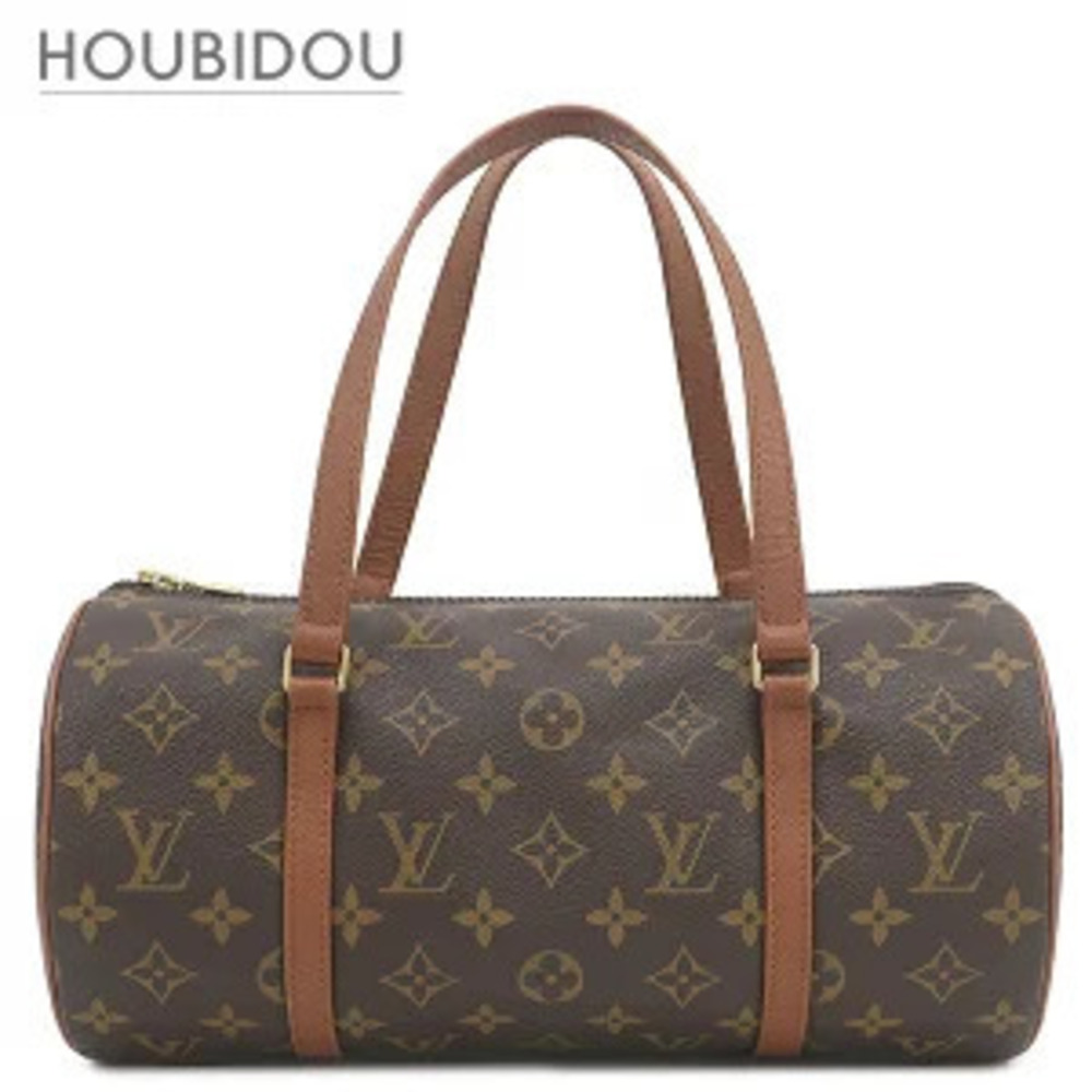 Louis Vuitton Papillon handbag Monogram canvas brown Boston